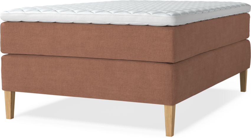 Delux Dream - Kontinentalsäng, enkelsäng 140 cm med bäddmadrass