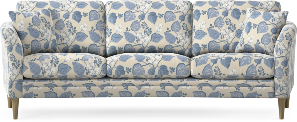 Eden - 3-sits soffa svängd - Flerfärgad