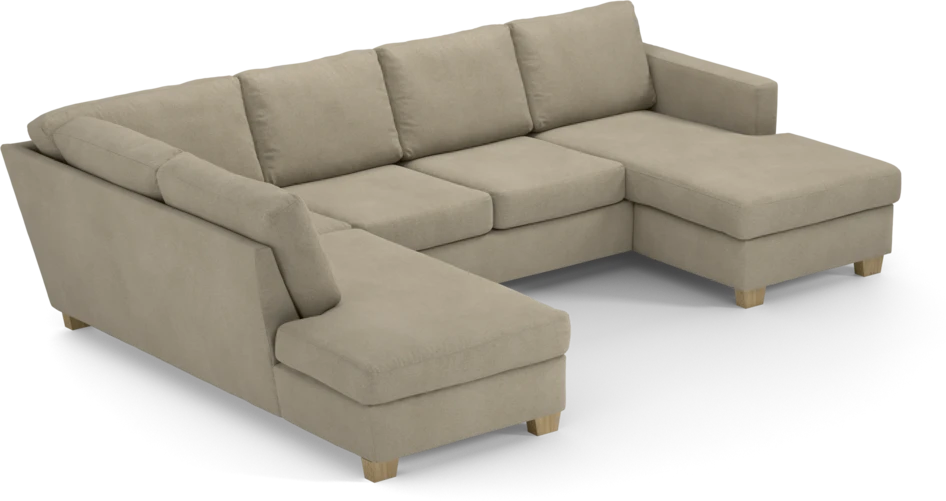 Friday - 3-sits soffa med divan vänster och schäslong höger - Beige