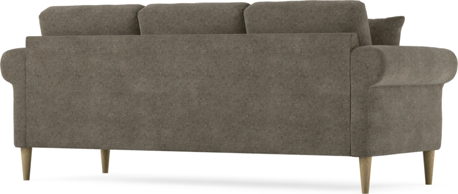 Eden - 3-sits soffa - Brun