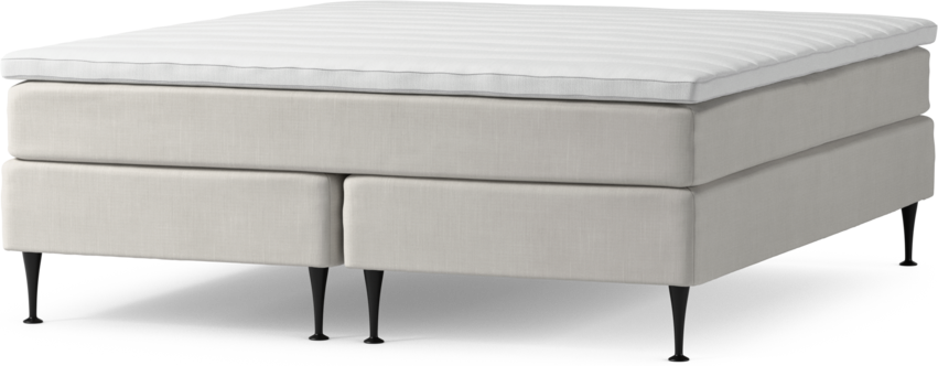 Roma Family - Kontinentalsäng, dubbelsäng med bäddmadrass och sängben, B 160-180