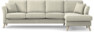 Eden - 3-sits soffa med schäslong - Beige