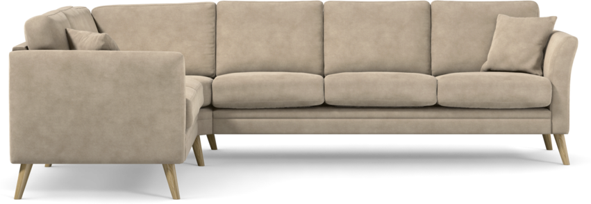 Eden - Hörnsoffa 2+3 - Brun