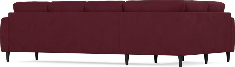 Eden - Hörnsoffa, 1+3-sits - Röd