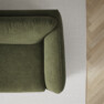 Madison Lux - 3-sits soffa med divan höger - Grön