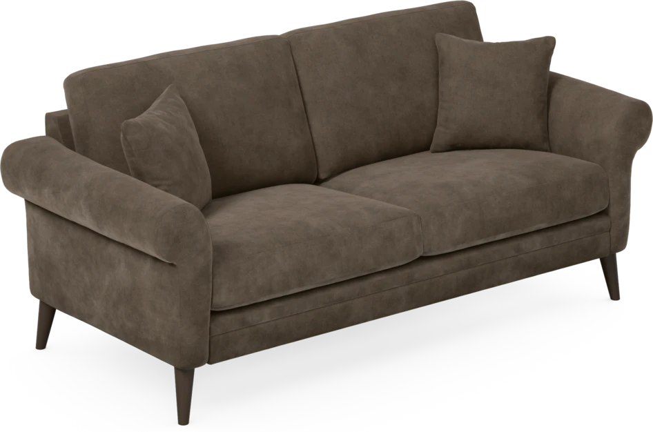 Eden - 2,5-sits soffa - Brun