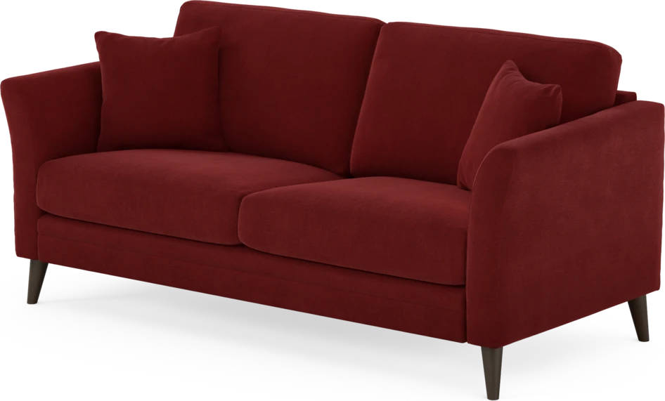 Eden - 2,5-sits soffa - Röd