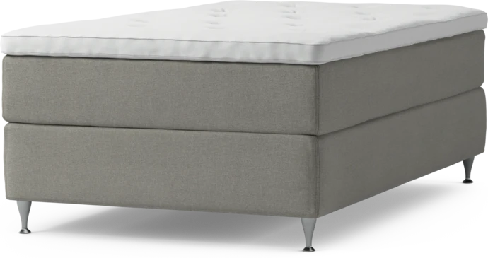 Delux Dream, Kontinentalsäng, enkelsäng 120 cm med bäddmadrass och sängben