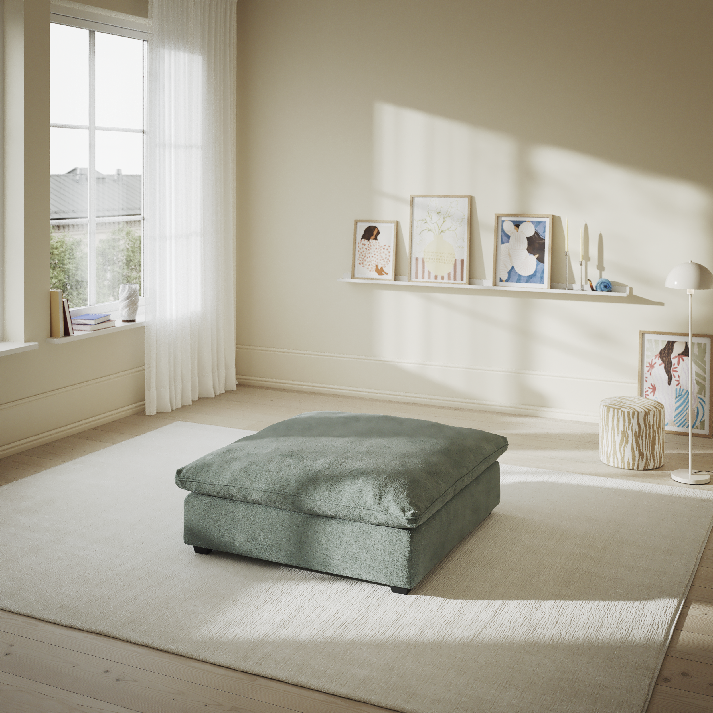 Bellora - Fotpall 105 - inspiration