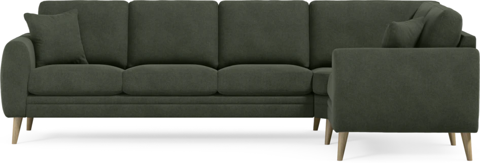 Eden - Hörnsoffa, 3+1-sits - Grön