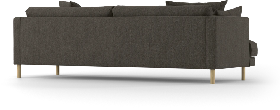Harper - 4-sits soffa - Brun