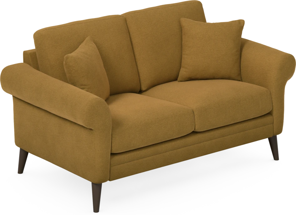 Eden - 2-sits soffa - Gul
