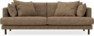 Harper - 3-sits soffa - Brun