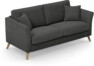 Eden - 2,5-sits soffa - Svart