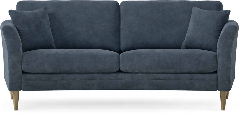 Eden - 2,5-sits soffa svängd - Blå