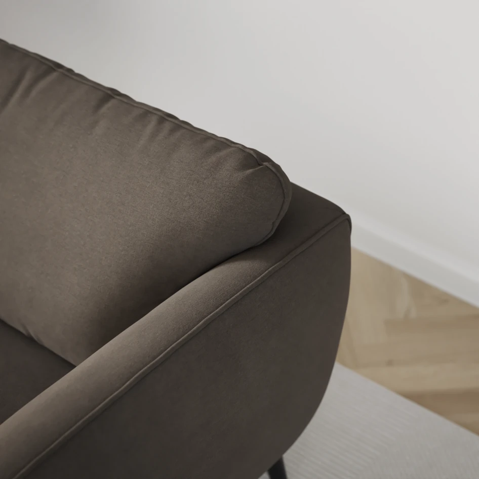 Madison - 2-sits soffa med divan vänster och schäslong höger - Beige