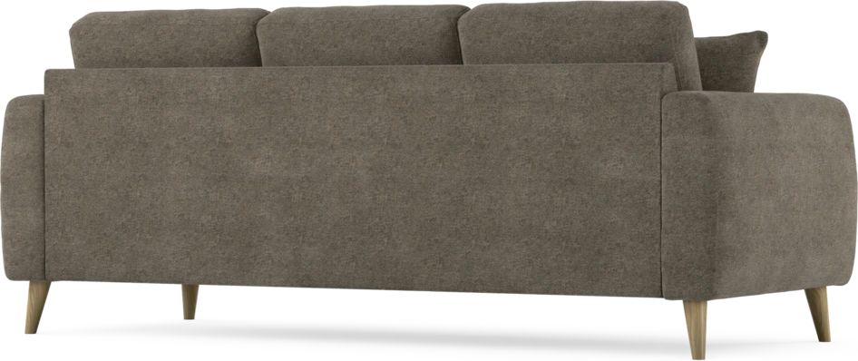 Eden - 3-sits soffa - Brun