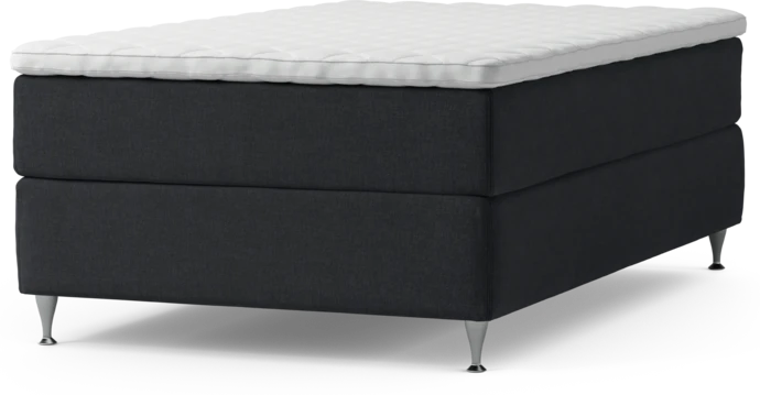 Delux Dream, Kontinentalsäng, enkelsäng 120 cm med bäddmadrass och sängben