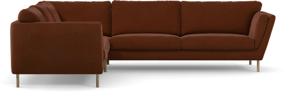 Madison Lux - Hörnsoffa 2+3-sits, hörn 1 - Orange