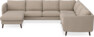 Madison - Hörnsoffa med schäslong vänster - Beige