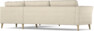 Bridge - Hörnsoffa, 3+2-sits - Beige