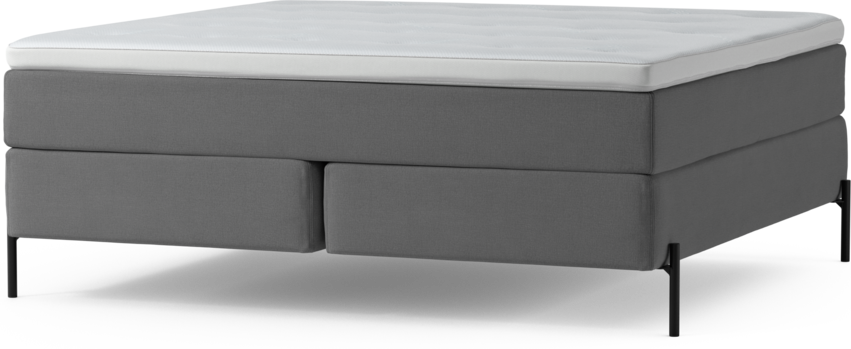 Delux Dream - Kontinentalsäng, dubbelsäng med bäddmadrass och sängben