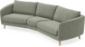 Madison - 3-sits soffa svängd, 90 cm - Grön
