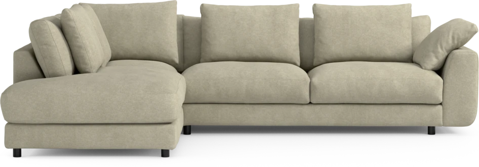 Amie - 3-sits med divan vänster - Beige