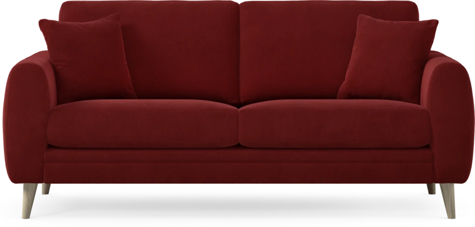 Eden - 2,5-sits soffa - Röd