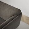 Madison Lux - 2-sits soffa med schäslong vänster - Grå