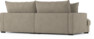 Rossi - 3-sits soffa, hel dyna - Beige