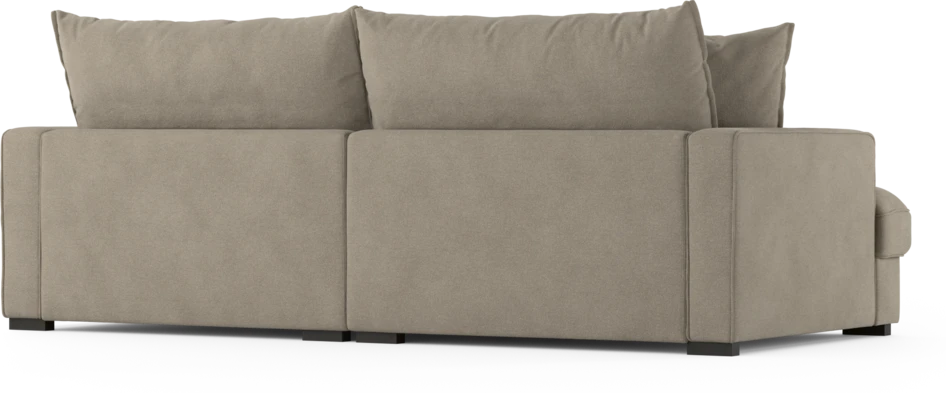 Rossi - 3-sits soffa, hel dyna - Beige
