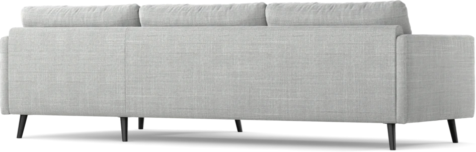 Madison Lux - 3-sits soffa med schäslong höger - Grå
