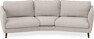 Madison - 3-sits soffa svängd, 90 cm - Grå