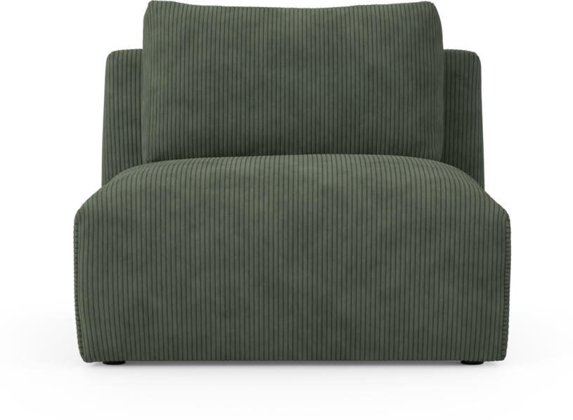 Free - 1,5-sits utan armstöd - Grön