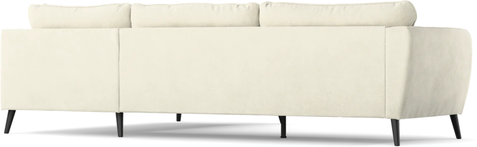 County - 2,5-sits soffa med divan höger - Vit