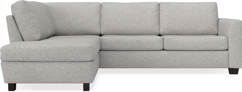 Friday - 2,5-sits soffa med divan vänster - Vit