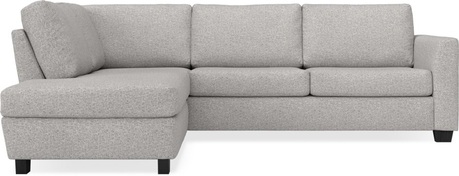 Friday - 2,5-sits soffa med divan vänster - Vit