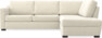 Friday - 2,5-sits soffa med divan höger - Beige