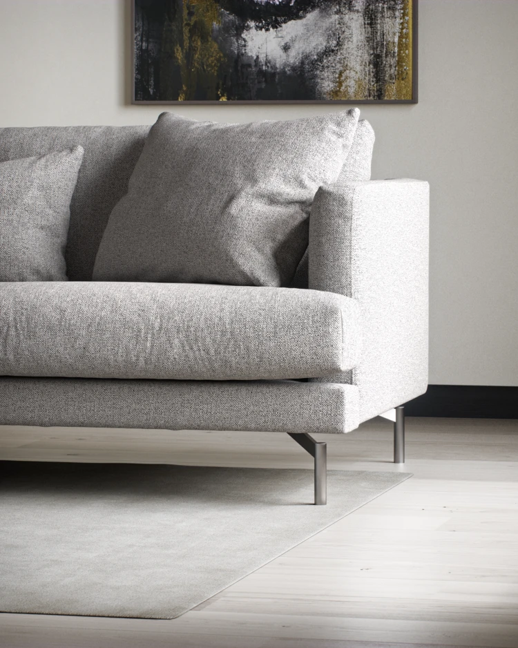 Harper - 3-sits soffa med divan vänster - inspiration