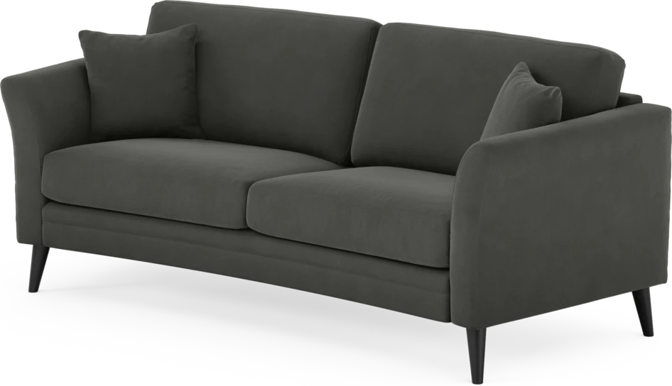 Eden - 2,5-sits soffa svängd - Grå