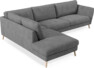 Madison Lux - 3-sits soffa med divan vänster - Vit