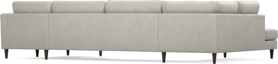 Bridge - 3-sits soffa med divan vänster och schäslong höger - Grå
