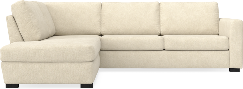 Friday - 2,5-sits soffa med divan vänster - Beige