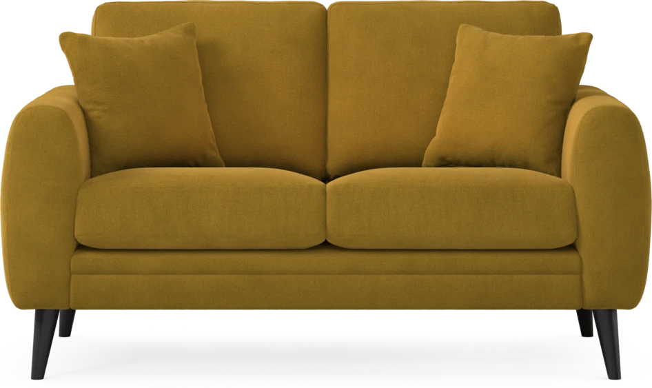 Eden - 2-sits soffa - Gul