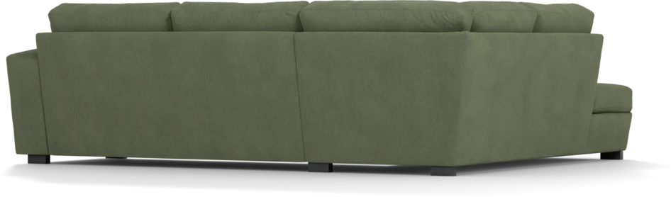 Friday - 2,5-sits soffa med divan vänster - Grön