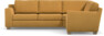 Friday - Hörnsoffa, 2,5+1,5-sits - Gul