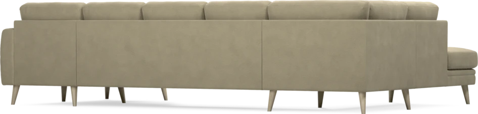 Eden - 3-sits soffa med divan vänster och schäslong höger - Beige