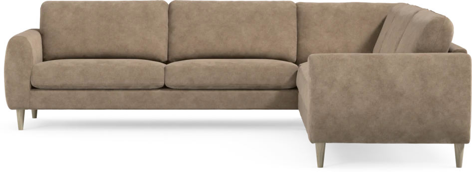 Bridge - Hörnsoffa, 3+3-sits - Beige