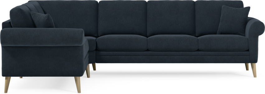 Eden - Hörnsoffa, 2+3-sits - Blå